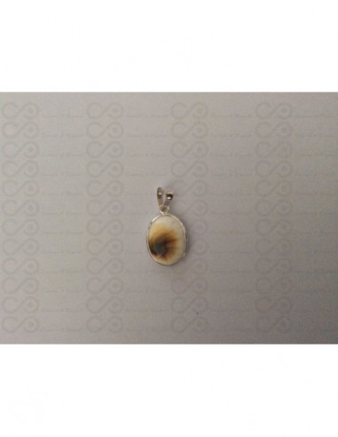 SP 0190 Pingente Olho Shiva Prata