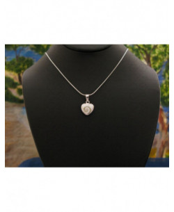 SP 0198 Pendant Shiva Eye Shell Silver