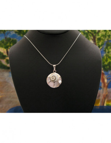 SP 0210 Colgante Shiva Ojo Plata