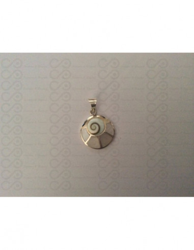 SP 0210 Colgante Shiva Ojo Plata