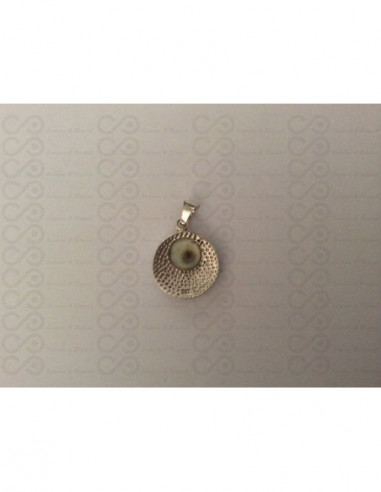 SP 0210 Anhänger Shiva Auge Silber