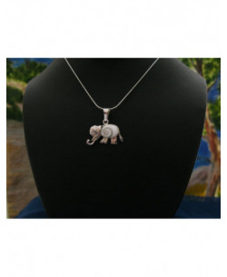 SP 0214 Pendant Shiva Eye Shell Silver