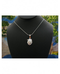 SP 0217 Pingente Olho Shiva Prata