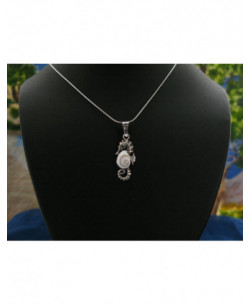 SP 0220 Pendant Shiva Eye Shell Silver