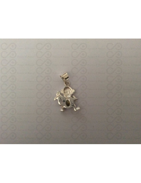 SP 0223 Pingente Olho Shiva Prata