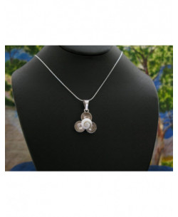 SP 0227 Pendant Shiva Eye Shell Silver
