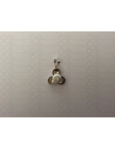 SP 0227 Pingente Olho Shiva Prata