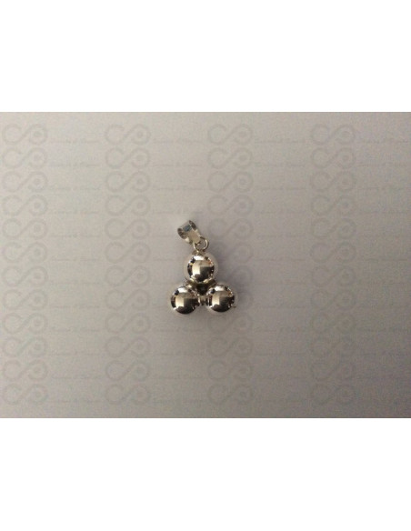 SP 0227 Pingente Olho Shiva Prata