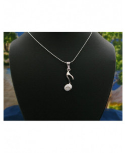 SP 0228 Pendant Shiva Eye Shell Silver