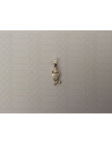 SP 0229 Anhänger Shiva Auge Silber
