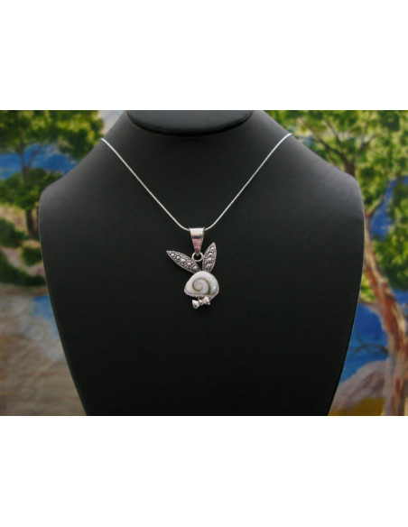 SP 0244 Pingente Olho Shiva Prata