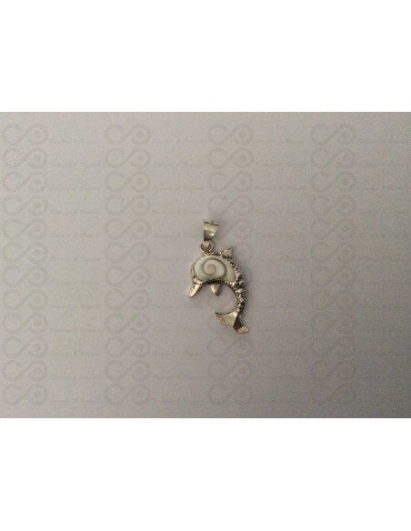 SP 0245 Pingente Olho Shiva Prata