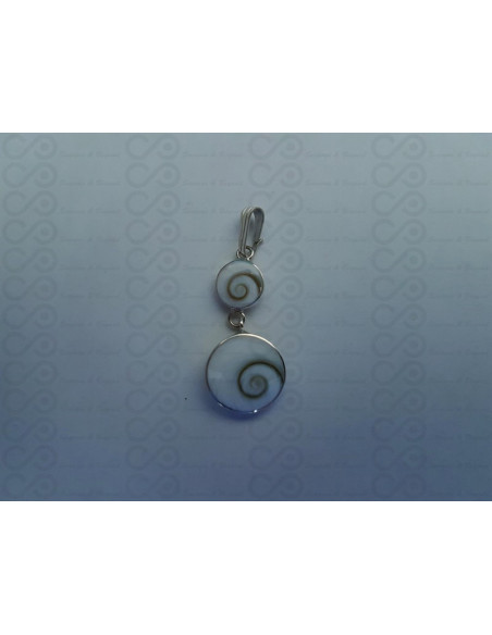 SP 0246 Colgante Shiva Ojo Plata