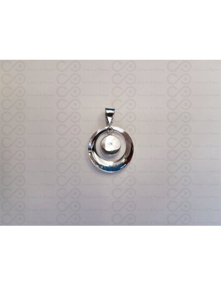 SP 0250 Pendente in Argento con Occhio di Shiva