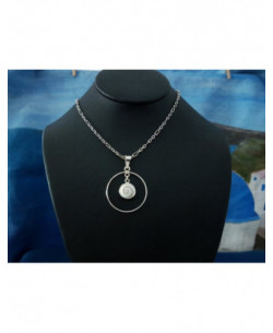 SP 0257r Pendant Shiva Eye Shell Silver