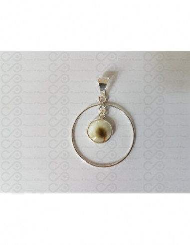 SP 0257r Anhänger Shiva Auge Silber