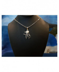 SP 0264 Pendant Shiva Eye Shell Silver