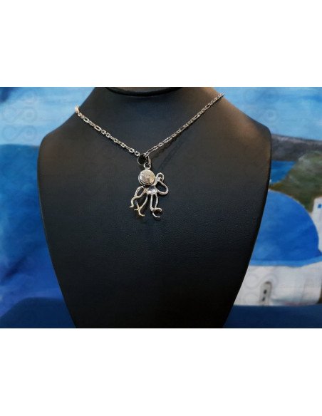 SP 0264 Pendente in Argento con Occhio di Shiva