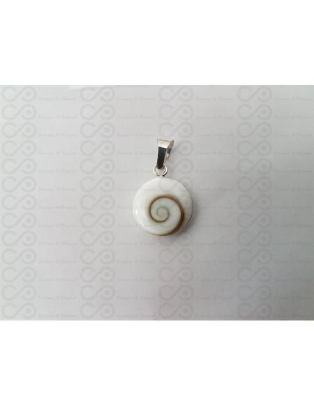 SP 0265 Pingente Olho Shiva Prata