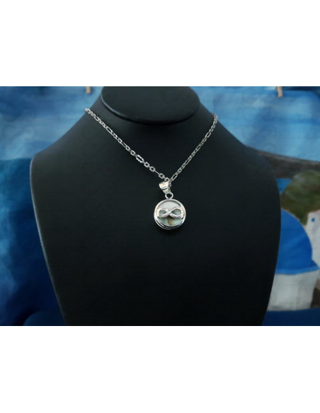 SP 0273 Pendant Shiva Eye Shell Silver