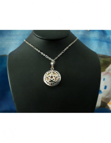 SP 0284 Pendant Shiva Eye Shell Silver