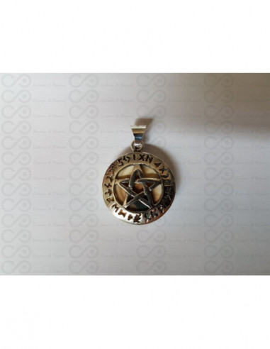 SP 0284 Colgante Shiva Ojo Plata