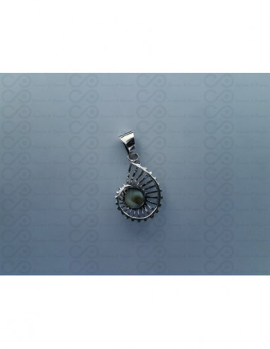 SP 0292 Pendentif Shiva Oeil Argent