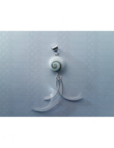 SP 0296 Anhänger Shiva Auge Silber