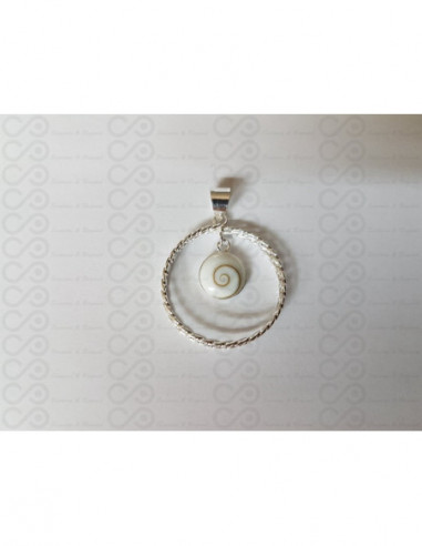 SP 0299 Colgante Shiva Ojo Plata
