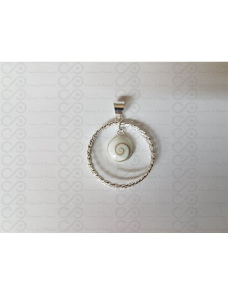 SP 0299 Colgante Shiva Ojo Plata