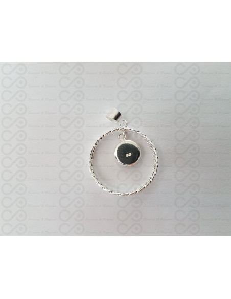 SP 0299 Anhänger Shiva Auge Silber