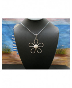 SP 0308 Pendant Shiva Eye Shell Silver