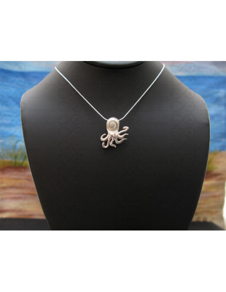 SP 0317 Pendant Shiva Eye Shell Silver