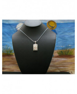 SP 0322 Pendant Shiva Eye Shell Silver