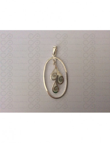 SP 0327 Colgante Shiva Ojo Plata