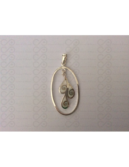 SP 0327 Anhänger Shiva Auge Silber