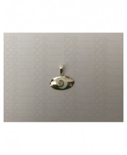 SP 0328 Pendant Shiva Eye Shell Silver 2