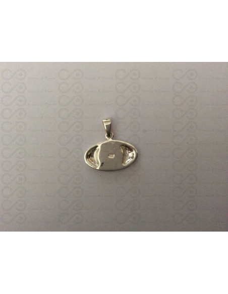 SP 0328 Pingente Olho Shiva Prata