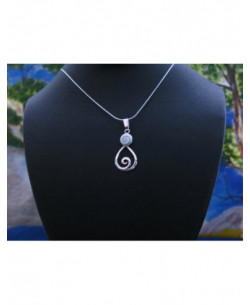 SP 0331 Pendente in Argento con Occhio di Shiva