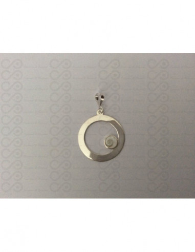 SP 0332 Pendente in Argento con Occhio di Shiva