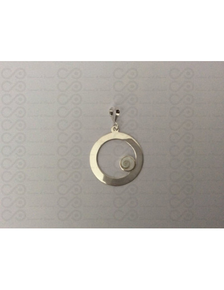 SP 0332 Anhänger Shiva Auge Silber
