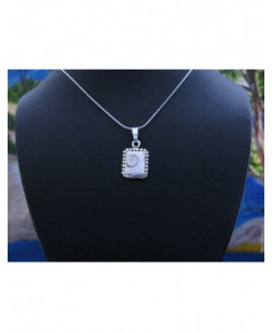 SP 0334 Pendant Shiva Eye Shell Silver