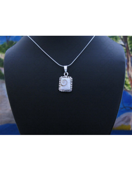 SP 0334 Colgante Shiva Ojo Plata