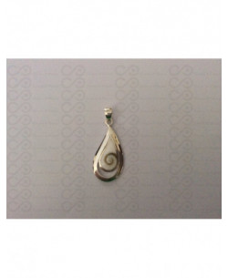 SP 0335 Pendant Shiva Eye Shell Silver 2