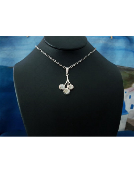 SP 0338 Pingente Olho Shiva Prata