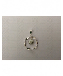 SP 0340 Anhänger Shiva Auge Silber 2