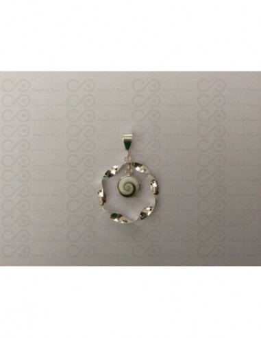 SP 0340 Pendente in Argento con Occhio di Shiva