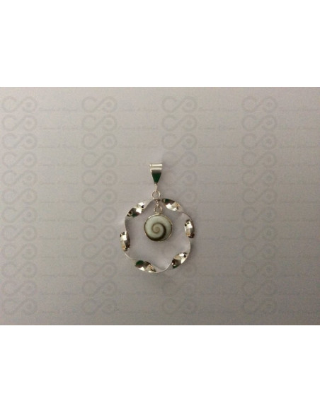 SP 0340 Colgante Shiva Ojo Plata