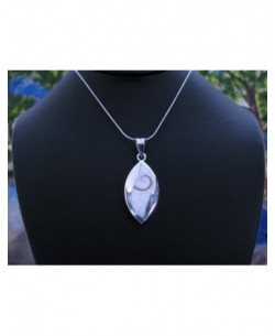 SP 0347 Pendant Shiva Eye Shell Silver