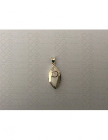 SP 0347 Pendente in Argento con Occhio di Shiva